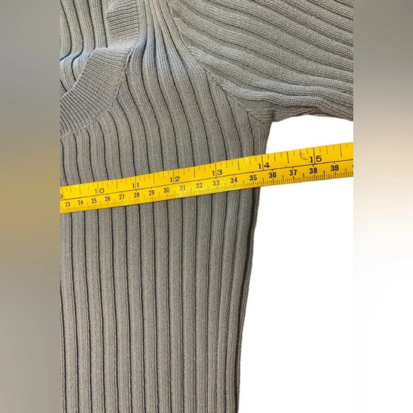 Whyte Valentyne Sweet Kitten Ribbed Blue Dress - Picture 8 of 9